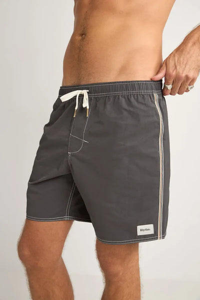 Rhythm Mens Shorts Patch Beach Short