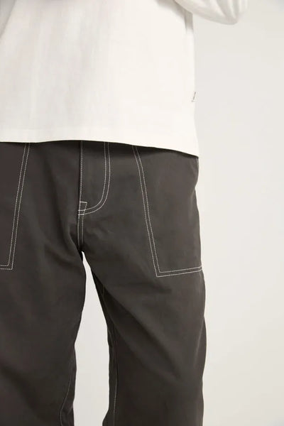 Rhythm Mens Pants Contrast Stitch Carpenter