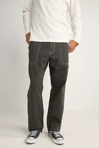 Rhythm Mens Pants Contrast Stitch Carpenter