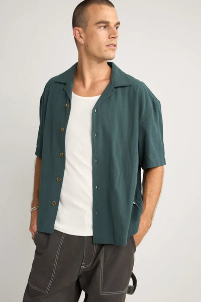 Rhythm Mens Woven Relaxed Texture