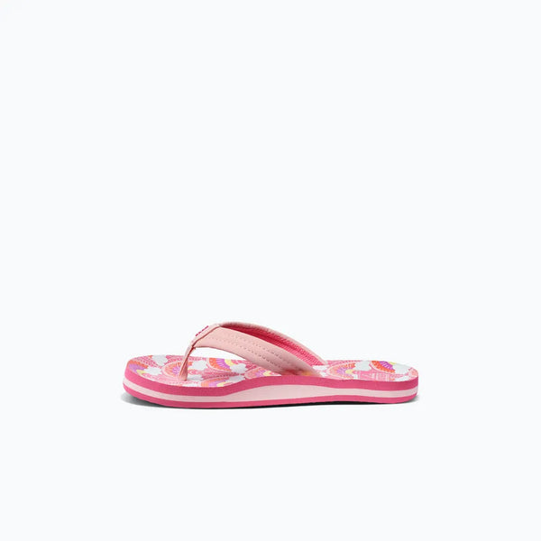 Reef Kids Sandals Kids Ahi Rainbows And Clouds