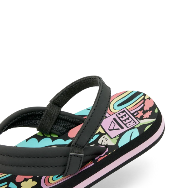 Reef Kids Sandals Little Ahi Tropical Rainbow