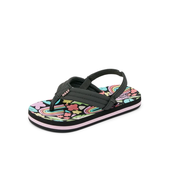 Reef Kids Sandals Little Ahi Tropical Rainbow