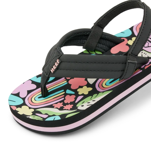 Reef Kids Sandals Little Ahi Tropical Rainbow