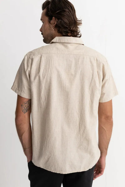 Rhythm Mens Woven Classic Linen