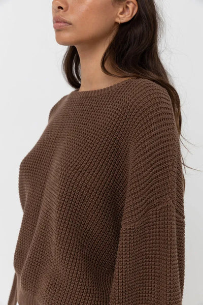 Rhythm Womens Sweater Classic Knit