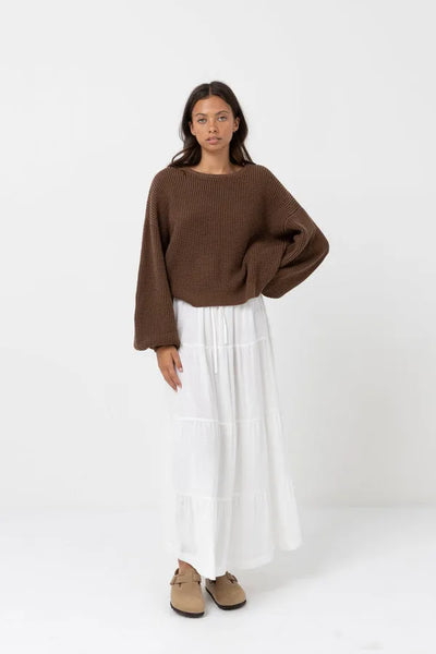 Rhythm Womens Sweater Classic Knit