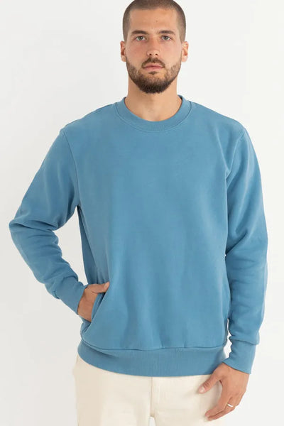 Rhythm Mens Sweatshirt Classic Fleece Crew