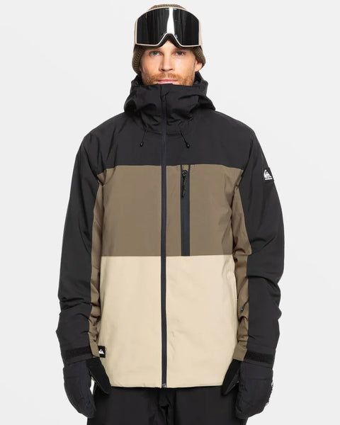 Quiksilver Mens Snow Jacket Sycamore