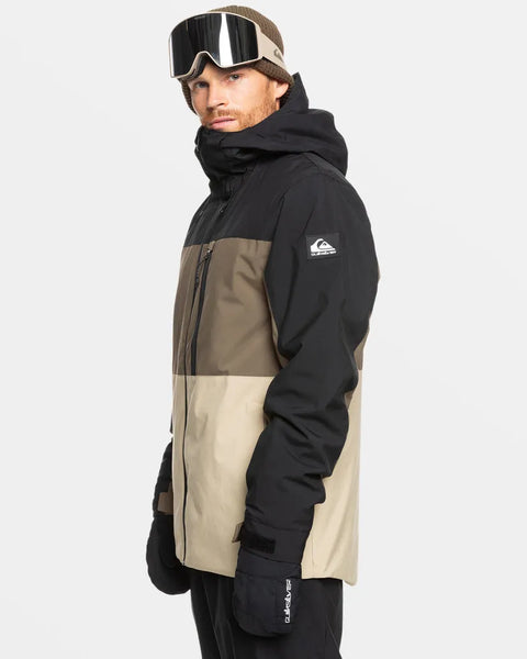 Quiksilver Mens Snow Jacket Sycamore