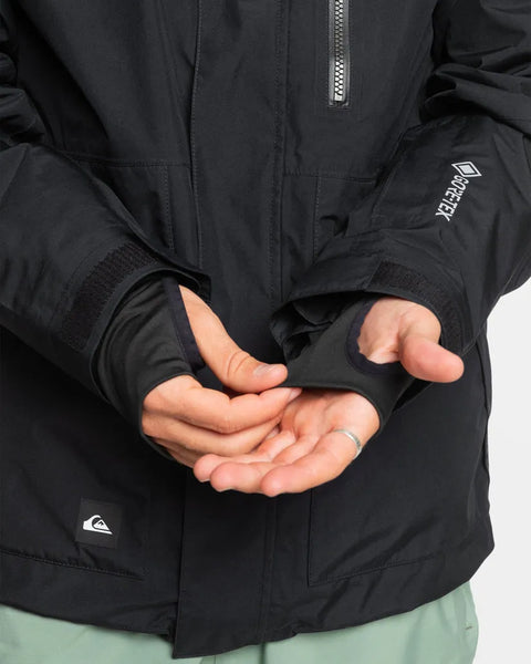 Quiksilver Mens Snow Jacket Mission Gore-Tex