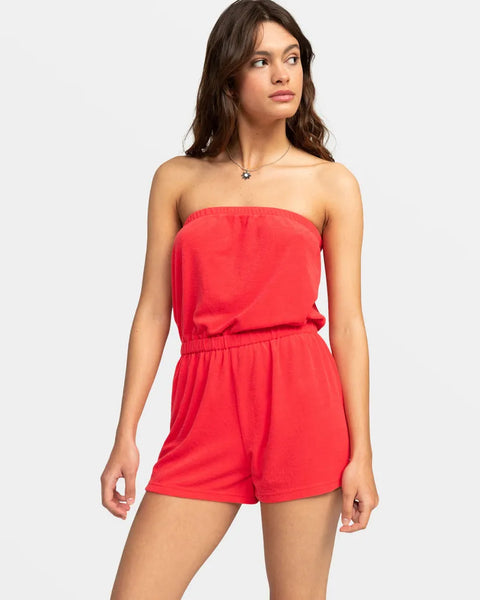 Roxy Womens Romper Special Feeling Beach Romper