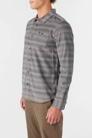 Oneill Mens Shirt Caruso Stripe Cord Standard Fit