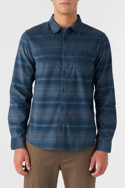 Oneill Mens Shirt Caruso Stripe Cord Standard Fit