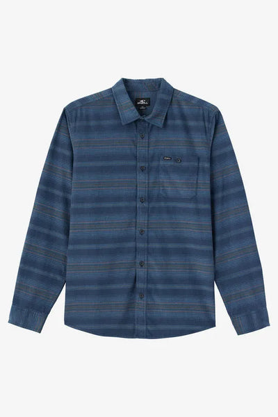 Oneill Mens Shirt Caruso Stripe Cord Standard Fit