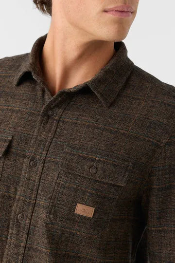 Oneill Mens Shirt Davies Flannel Standard Fit