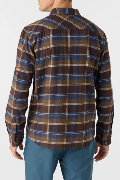 Oneill Mens Shirt Redmond Plaid Standard Fit