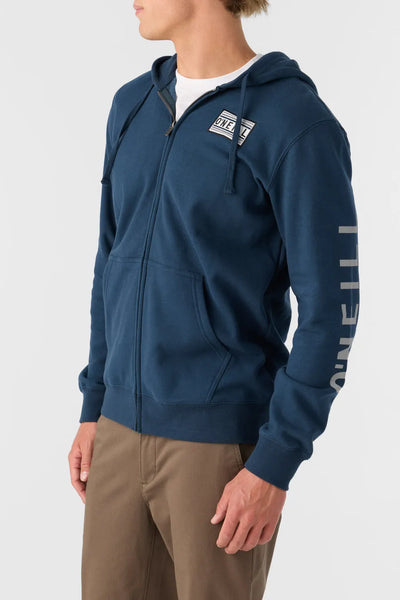 Oneill Mens Sweatshirt Fifty Two Zip Fleece