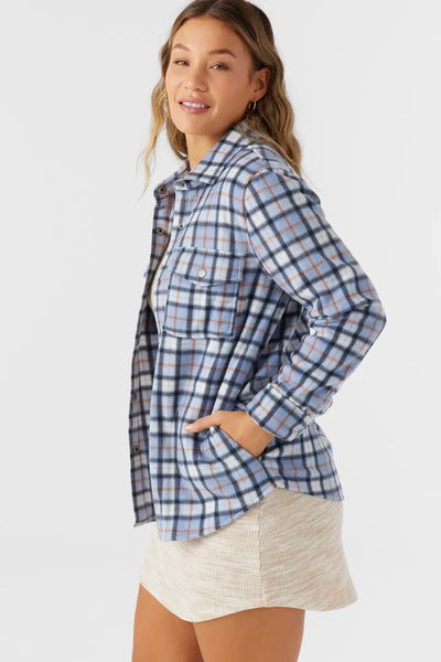 Oneill Womens Shirt Zuma  Superfleece Flannel