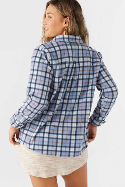 Oneill Womens Shirt Zuma  Superfleece Flannel