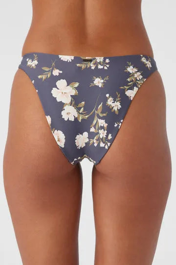 Oneill Womens Bikini Bottoms Kendra Floral Flamenco Cheeky