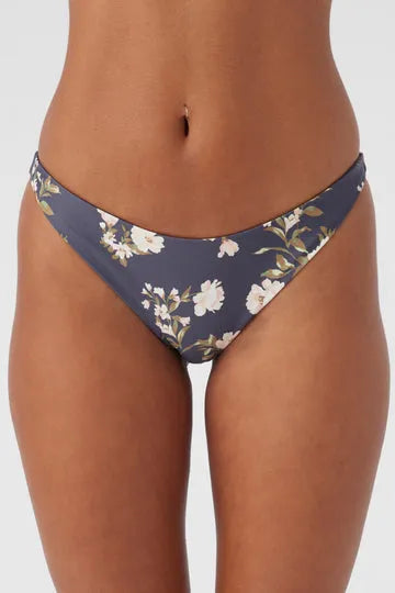 Oneill Womens Bikini Bottoms Kendra Floral Flamenco Cheeky