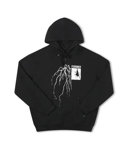 Former Mens Sweatshirt Scrawl Hood