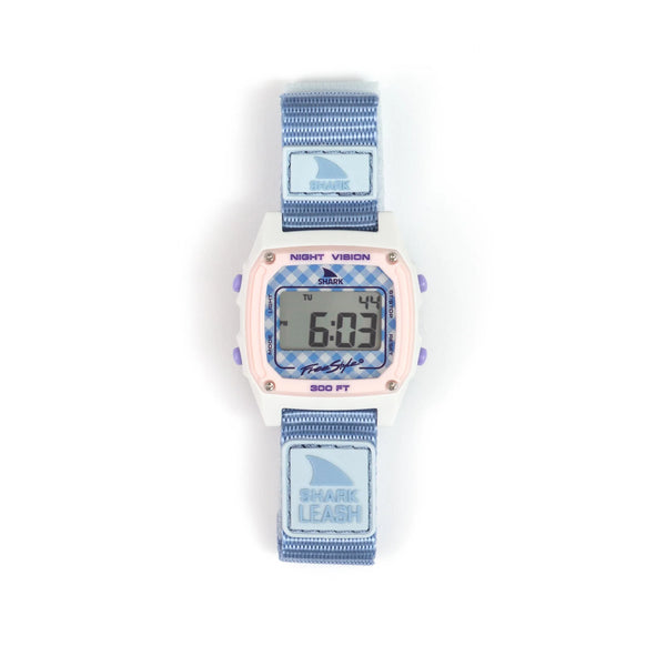 Freestyle Watch Shark Leash Gingham Blue