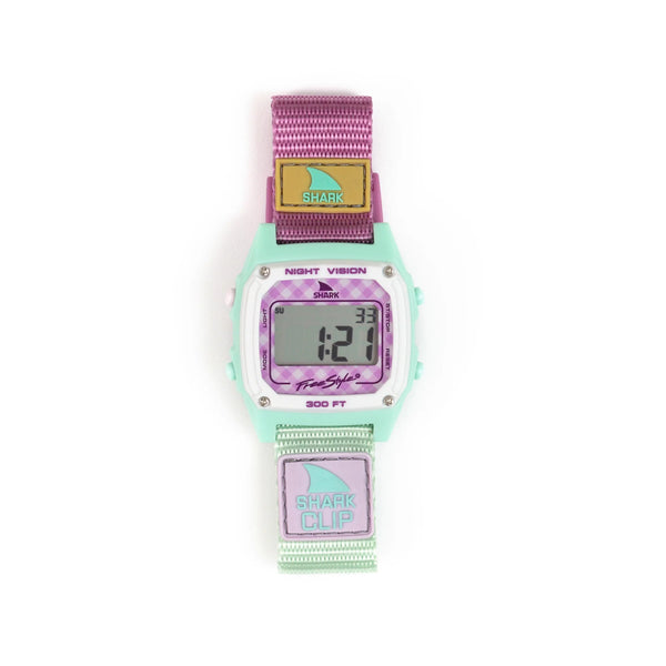 Freestyle Watch Shark Clip Gingham Pink