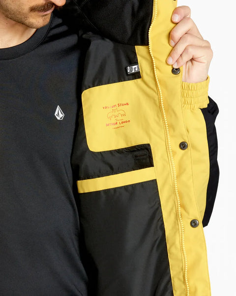 Volcom Mens Snow Jacket Longo Gore-Tex