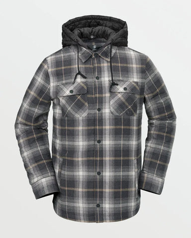 Volcom Mens Snow Layers Insulated Riding Flannel