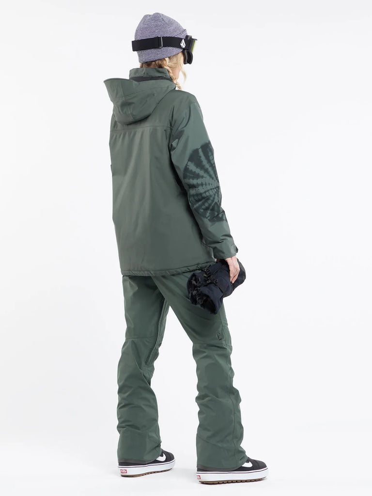 Volcom Womens Snow Pants Elm Stretch Gore-Tex Bib Overall