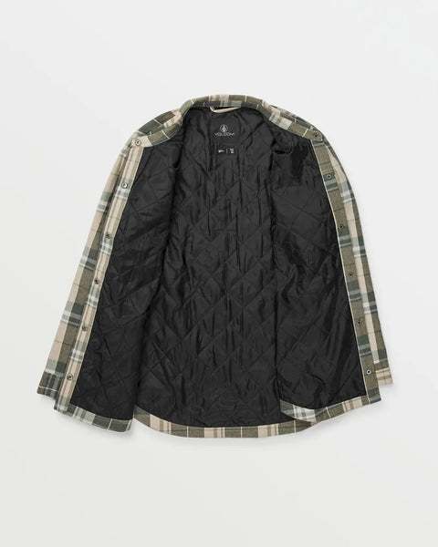 Volcom Womens Snow Layers Insulated Riding Flannel