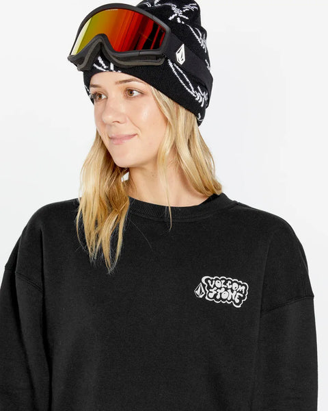 Volcom Womens Snow Layers Essential Crew Fleece