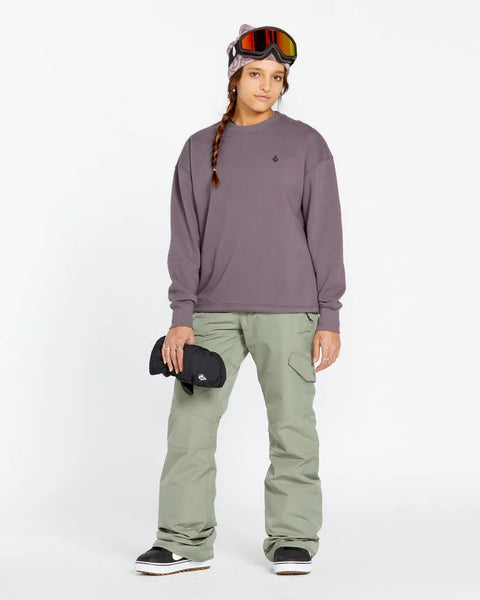 Volcom Womens Snow Layers Essential Crew Fleece