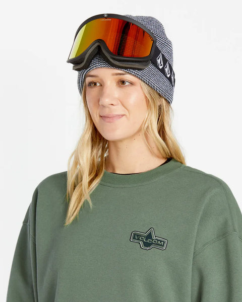 Volcom Womens Snow Layers Essential Crew Fleece