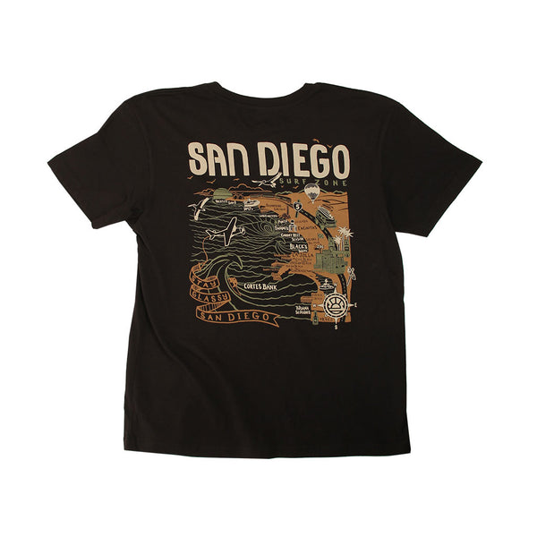 Hansen Kids Shirt San Diego Map