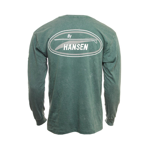 Hansen Mens Shirt Original Logo Saltwater Long Sleeve