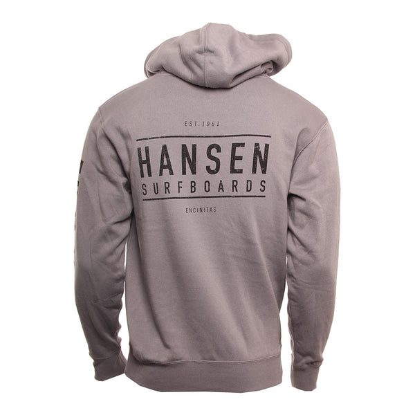 Hansen Mens Sweatshirt Box Corp Hooded Pullover