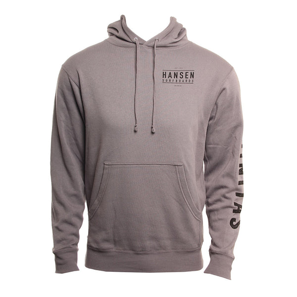 Hansen Mens Sweatshirt Box Corp Hooded Pullover