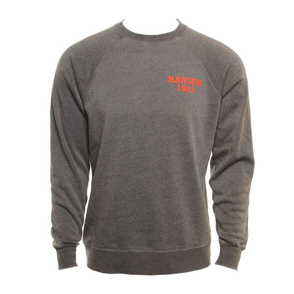 Hansen Mens Sweatshirt Cowgirl Crew