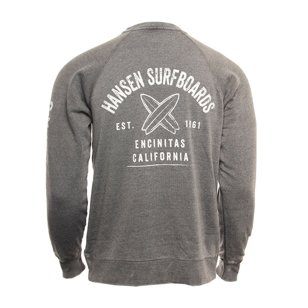 Hansen Mens Sweatshirt Marks The Spot Crew