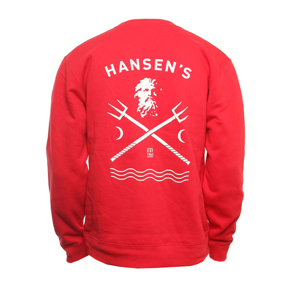 Hansen Mens Sweatshirt Neptune Crew