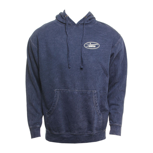 Hansen Mens Sweatshirt Original Logo Saltwater Hooded