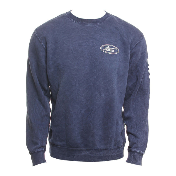 Hansen Mens Sweatshirt Original Logo Saltwater Crew