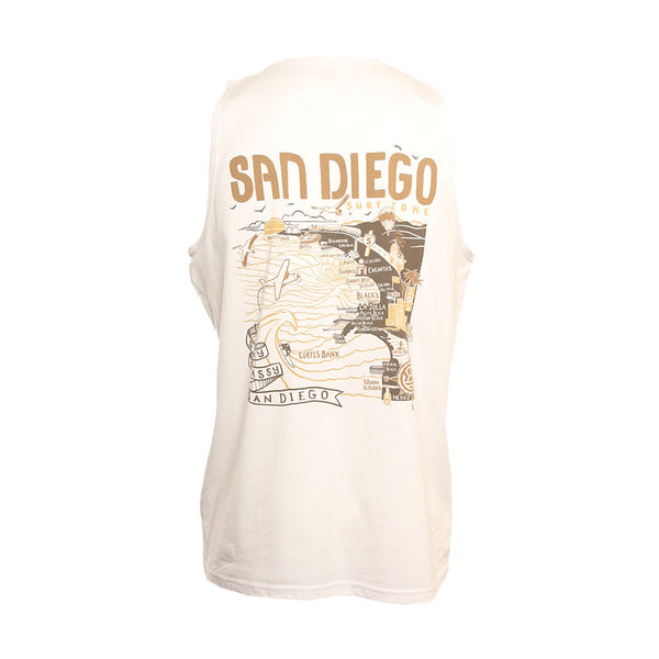 Hansen Mens Tank Top SD Map