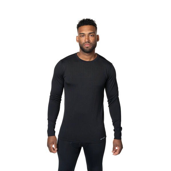 Hot Chillys Mens Base Layers Micro-Elite Chamois Crewneck