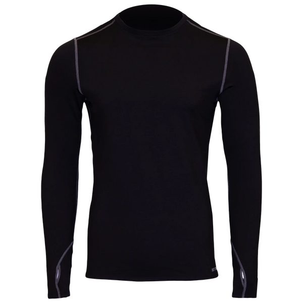 Hot Chillys Mens Base Layers Micro-Elite Chamois Crewneck