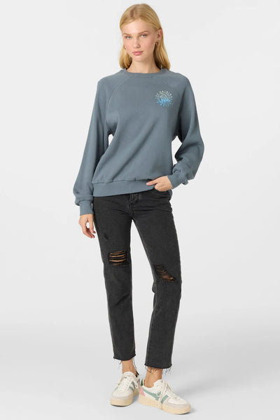 Oneill Womens Sweatshirt Boardwalk Crew Neck Fleece