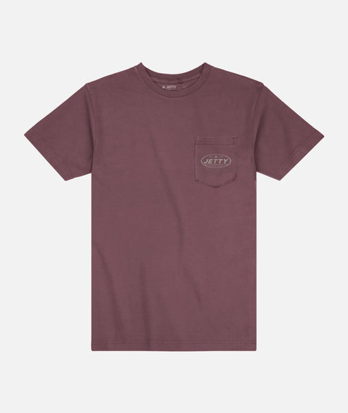 Jetty Mens Shirt Throwback Pocket Tee